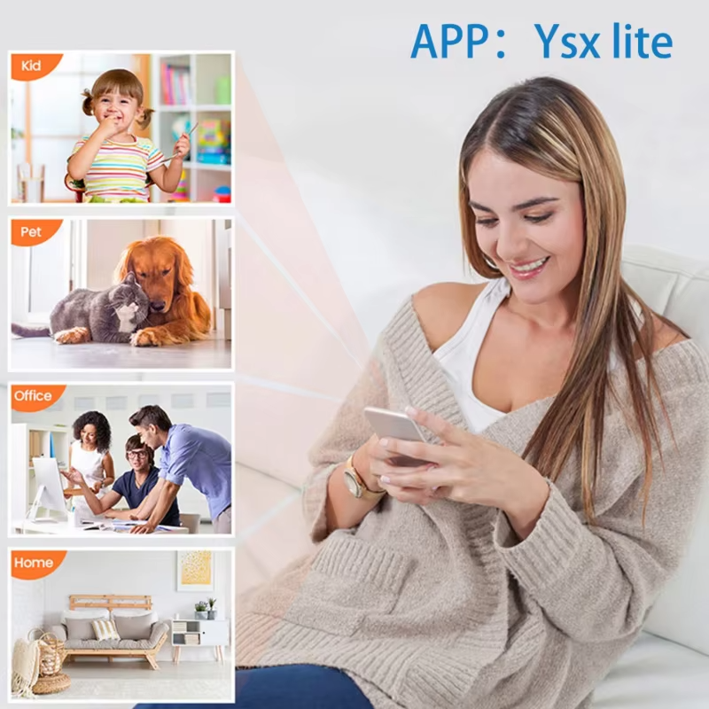 1080P HD X5 Mini WiFi Camera Included Sound Detector for Home Office 140 Degrees Micro Baby