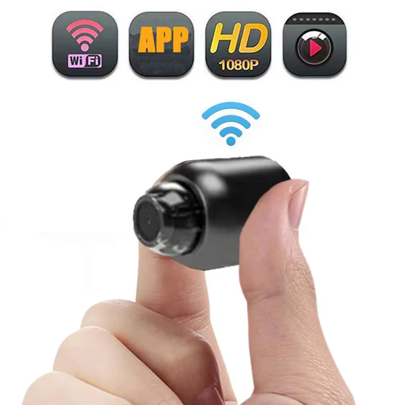 1080P HD X5 Mini WiFi Camera Included Sound Detector for Home Office 140 Degrees Micro Baby